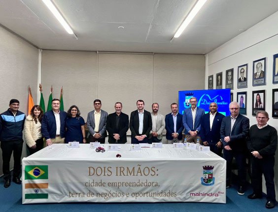 MAHINDRA OFICIALIZA INSTALAÇÃO DA NOVA FÁBRICA EM DOIS IRMÃOS COM INVESTIMENTO DE R$ 100 MILHÕES